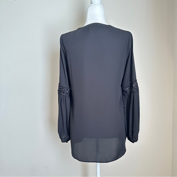 Wallis Satin Blouse Black – UK 10 | US 6 | EUR 38 - Picture 2 of 5